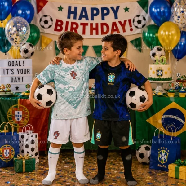 Portugal and Brazil Away kids kits 2026-image