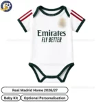 Real Madrid Home Baby Kit 2026_27-front view