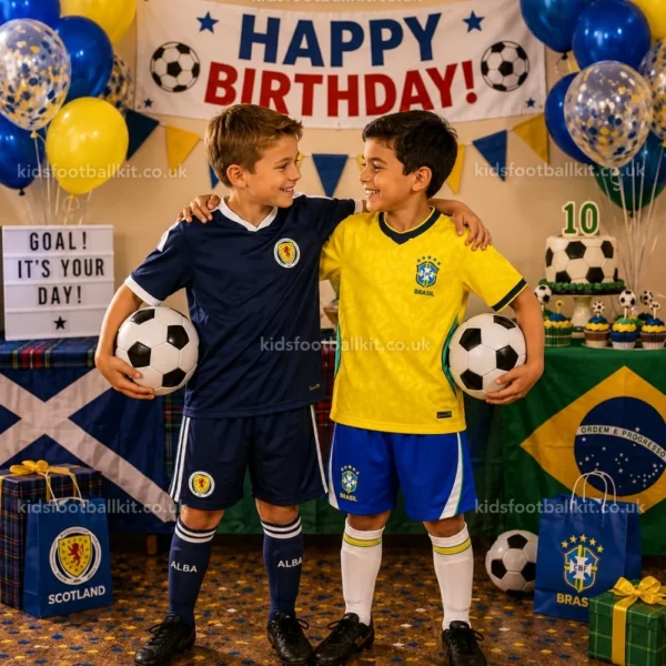 Scotland and Brazil Home kids kits 2026-image