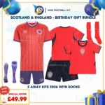 Scotland and England Away kids kits 2026