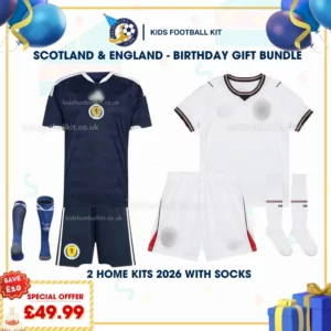 Scotland and England Home kids kits 2026