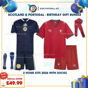 Scotland and Portugal Home kids kits 2026