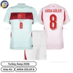 Turkey Away Kids Kit 2026-over view-Arda Güler 8