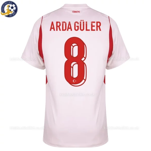 Turkey Away Kids shirt 2026-back view-Arda Güler 8