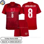 Turkey Home Kids Kit 2026-over view-Arda Güler 8