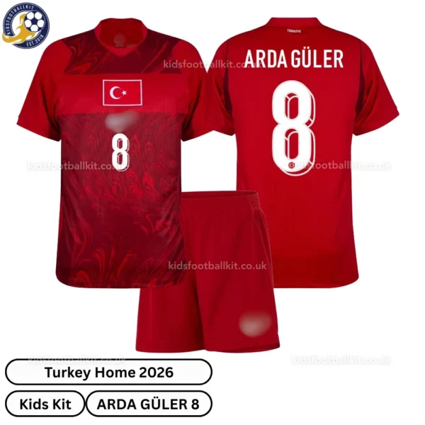 Turkey Home Kids Kit 2026-over view-Arda Güler 8