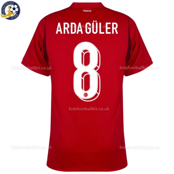 Turkey Home Kids shirt 2026-back view-Arda Güler 8