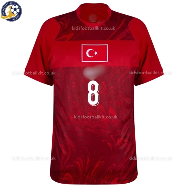 Turkey Home Kids shirt 2026-front view-Arda Güler 8