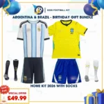 argentina and brazil home kids kits 2026