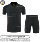 l-p training men and kids kit 2026_27-front view-black