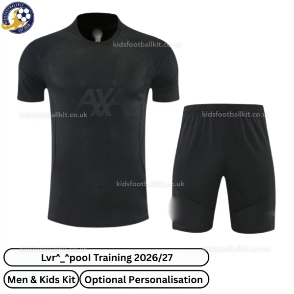 l-p training men and kids kit 2026_27-front view-black