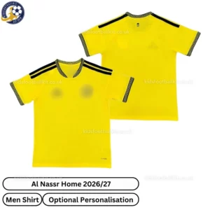 Al Nassr Home Men Shirt 2026_27 - over view