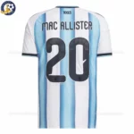 Argentina Home Men Shirt 2026-back view-MAC ALLISTER 20
