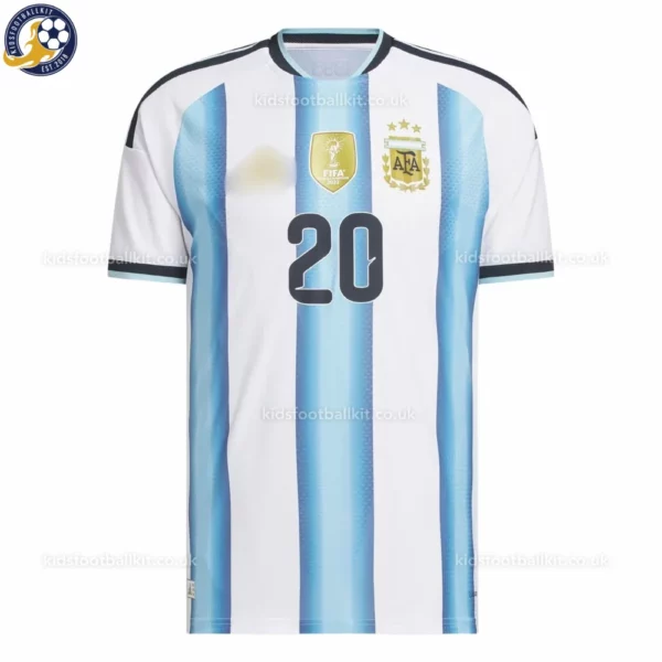 Argentina Home Men Shirt 2026-front view-MAC ALLISTER 20