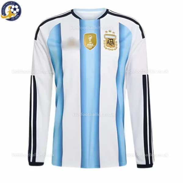 Argentina Home Men Shirt 2026-front view-long sleeve
