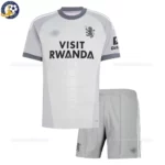 Aston Villa Goalkeeper Kids Kit 26_27 -front view-grey