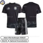 Aston Villa Goalkeeper Kids Kit 26_27-over view