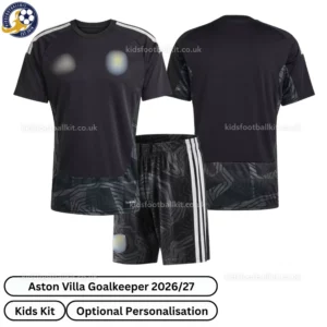 Aston Villa Goalkeeper Kids Kit 26_27-over view