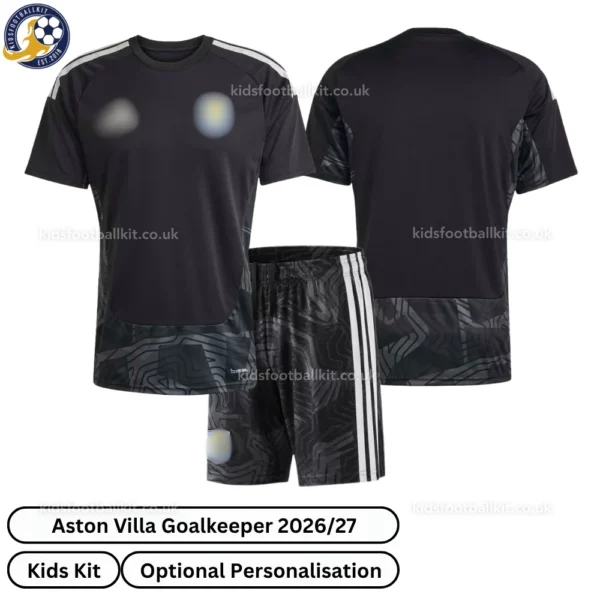 Aston Villa Goalkeeper Kids Kit 26_27-over view