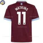 Aston Villa Home Kids Kit 26_27-back view-WATKINS 11