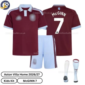 Aston Villa Home Kids Kit 26_27-over view-McGINN 7