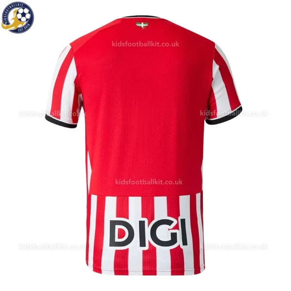 Athletic Bilbao Home Kids Kit 26_27-back view