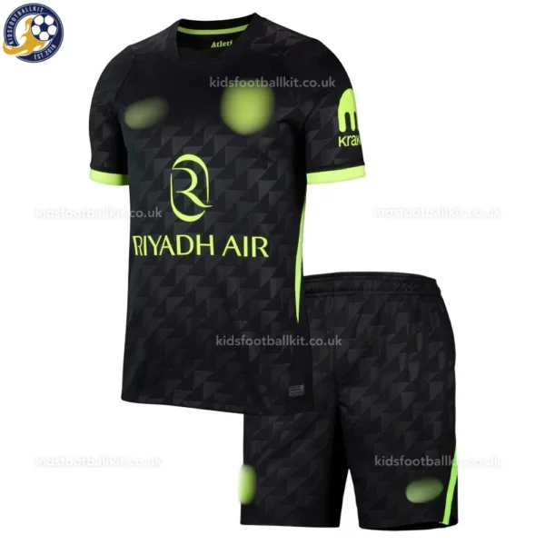 Atletico Madrid Away kids kit 2026_27-front view
