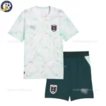 Austria Away Kids Kit 2026-front view