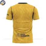 Barcelona Goalkeeper Kids Kit 26_27 -back view-yellow