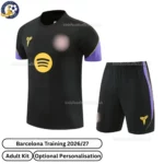 Barcelona Training adult Kit 2026_27-front view-black