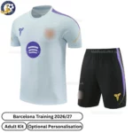 Barcelona Training adult Kit 2026_27-front view-light gray