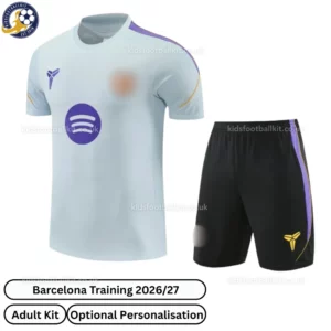 Barcelona Training adult Kit 2026_27-front view-light gray