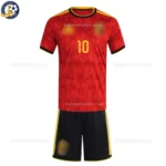 Belgium Home Kids Kit 2026-front view-Lukaku 10