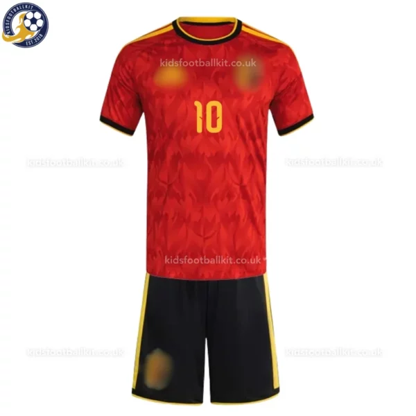 Belgium Home Kids Kit 2026-front view-Lukaku 10