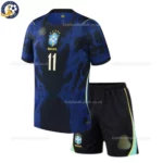 Brazil Away Kids Kit 2026 - RAPHINHA 11 -front view