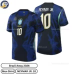 Brazil Away Men Shirt 2026 - NEYMAR JR. 10 -over view