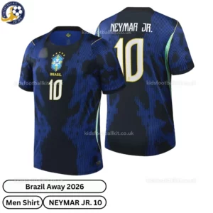 Brazil Away Men Shirt 2026 - NEYMAR JR. 10 -over view