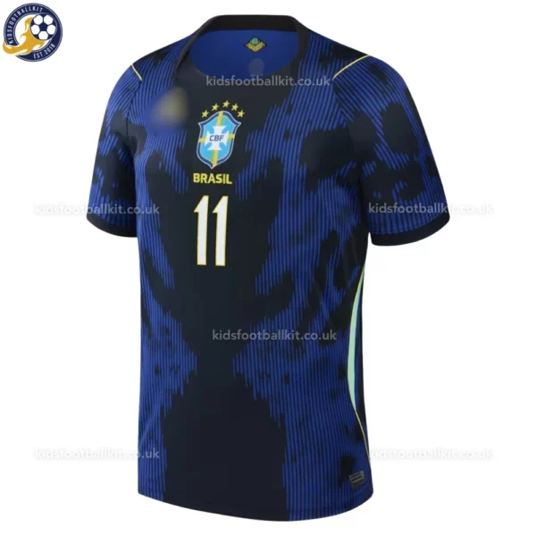 Brazil Away Men Shirt 2026 - RAPHINHA 11 -front view