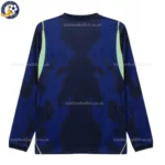 Brazil Away Men Shirt 2026-back view-long sleeve