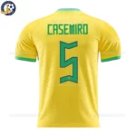 Brazil Home Kids Kit 2022-back view-CASEMIRO 5