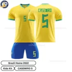 Brazil Home Kids Kit 2022-over view-CASEMIRO 5
