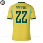 Brazil Home Kids Kit 2026-MARTINELLI 22-back view