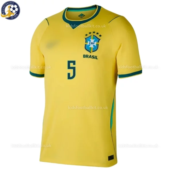 Brazil Home Men shirt 2026 - CASEMIRO 5 -front view