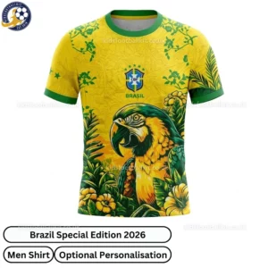Brazil Parrot Special Edition Men Shirt 2026-front view