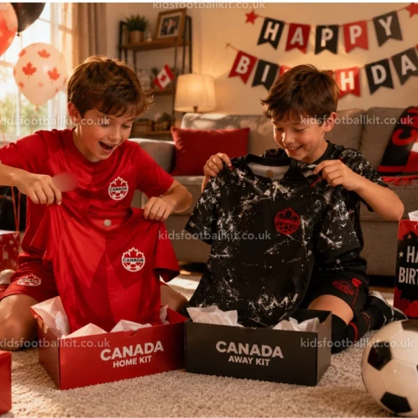 Canada home and away kids kits 2026-image