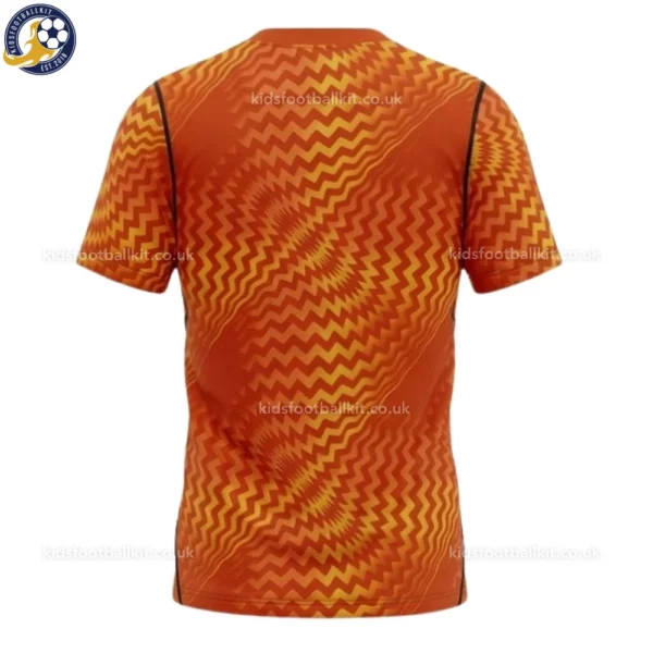 Chelsea Goalkeeper Kids Kit 26_27 -back view-orange