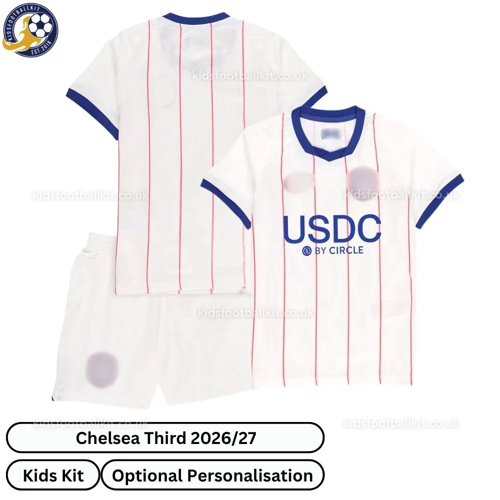 Chelsea Third Kids Football Kit 2026/27 (No Socks)