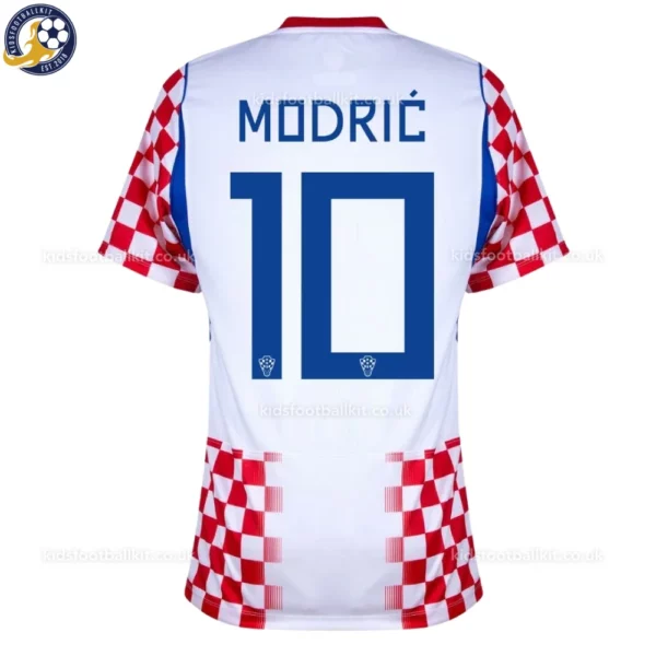 Croatia Home Kids Kit 2026-back view-Modrić 10