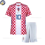 Croatia Home Kids Kit 2026-front view-Modrić 10