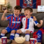 Crystal Palace home & third kids kits 25_26-image